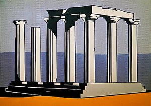 Temple Of Apollo — Roy Lichtenstein