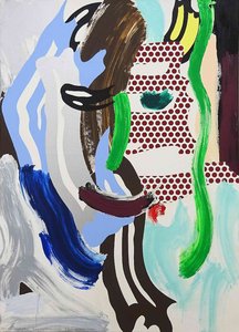 Face (green Nose) — Roy Lichtenstein