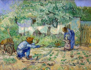 First Steps (after Millet)