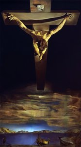 Christ Of Saint John Of The Cross, 1951 — Salvador Dalí
