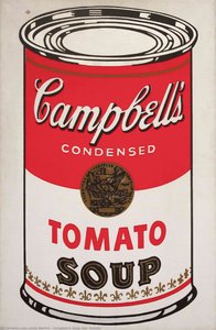 Campbell's Soup Can (tomato) — Andy Warhol