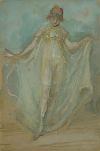Green And Blue: The Dancer — James Abbott Mcneill Whistler