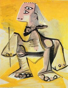 Crouching Man — Pablo Picasso