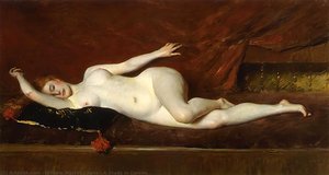 A Study In Curves — William Merritt Chase