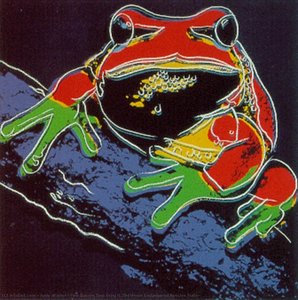 Pine Barren Tree Frog Ii.294 (from Endangered Species Suite) — Andy Warhol