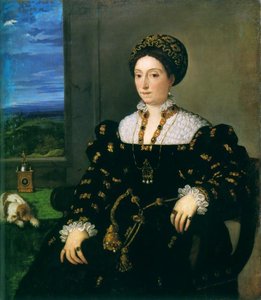 Portrait Of Eleonora Gonzaga Della Rovere — Titian