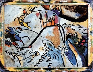 Glass Painting With The Sun (small Pleasures) — Wassily Wassilyevich Kandinsky