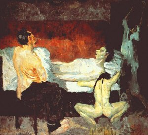 Great Scene Of Agony — Max Beckmann