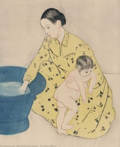 The Child's Bath 2 — Mary Stevenson Cassatt