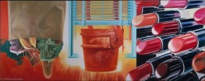 Beautiful Rosenquist House Of Fire — James Rosenquist