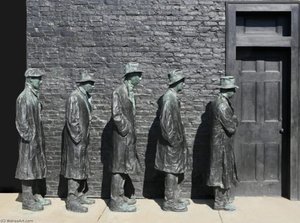 Depression. Bread Line — George Segal