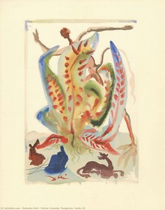 Divine Comedy, Purgatory: Canto 23 — Salvador Dalí