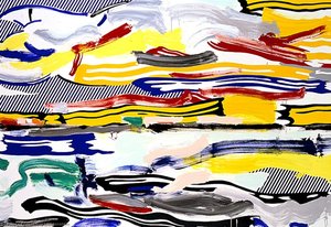Sky And Water — Roy Lichtenstein