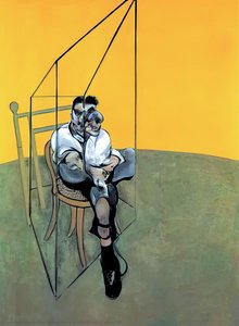 Three Studies Of Lucian Freud, Left — Francis Bacon
