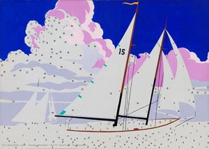 Do It Yourself (sailboats) — Andy Warhol