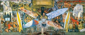 Man At The Crossroads/man, Controller Of The Univers — Diego Rivera