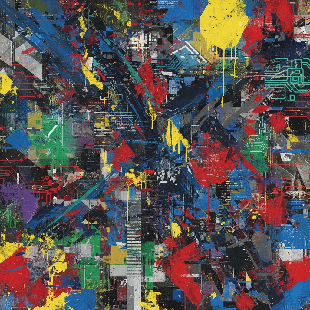 Albert Oehlen Generative Abstraction