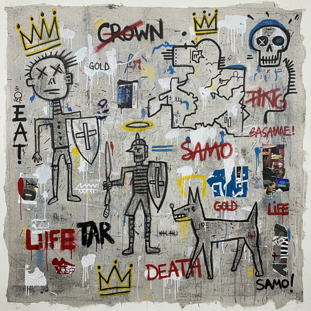 Basquiat Graffiti