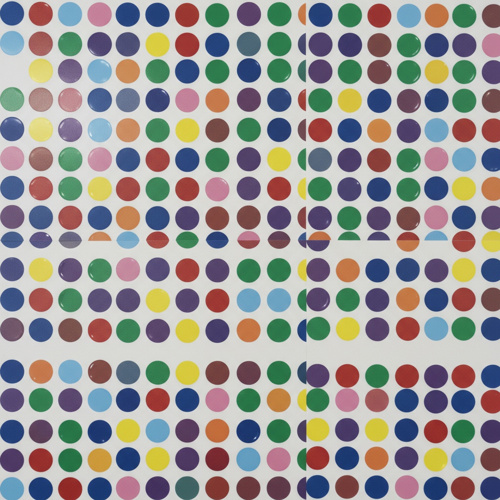 Damien Hirst Spot Abstraction