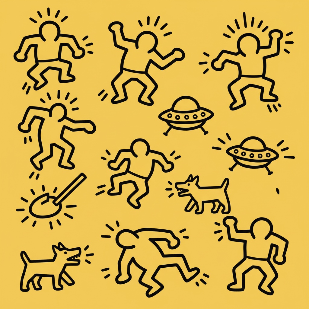 Haring Lines
