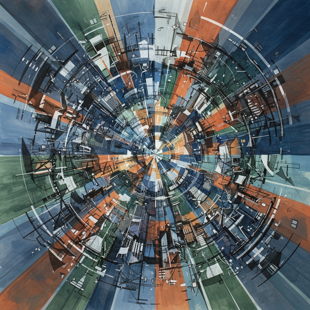 Julie Mehretu Architectural Abstraction