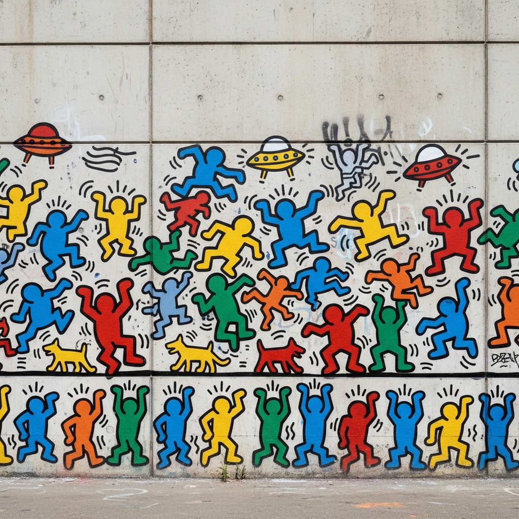 Keith Haring Street Symbols