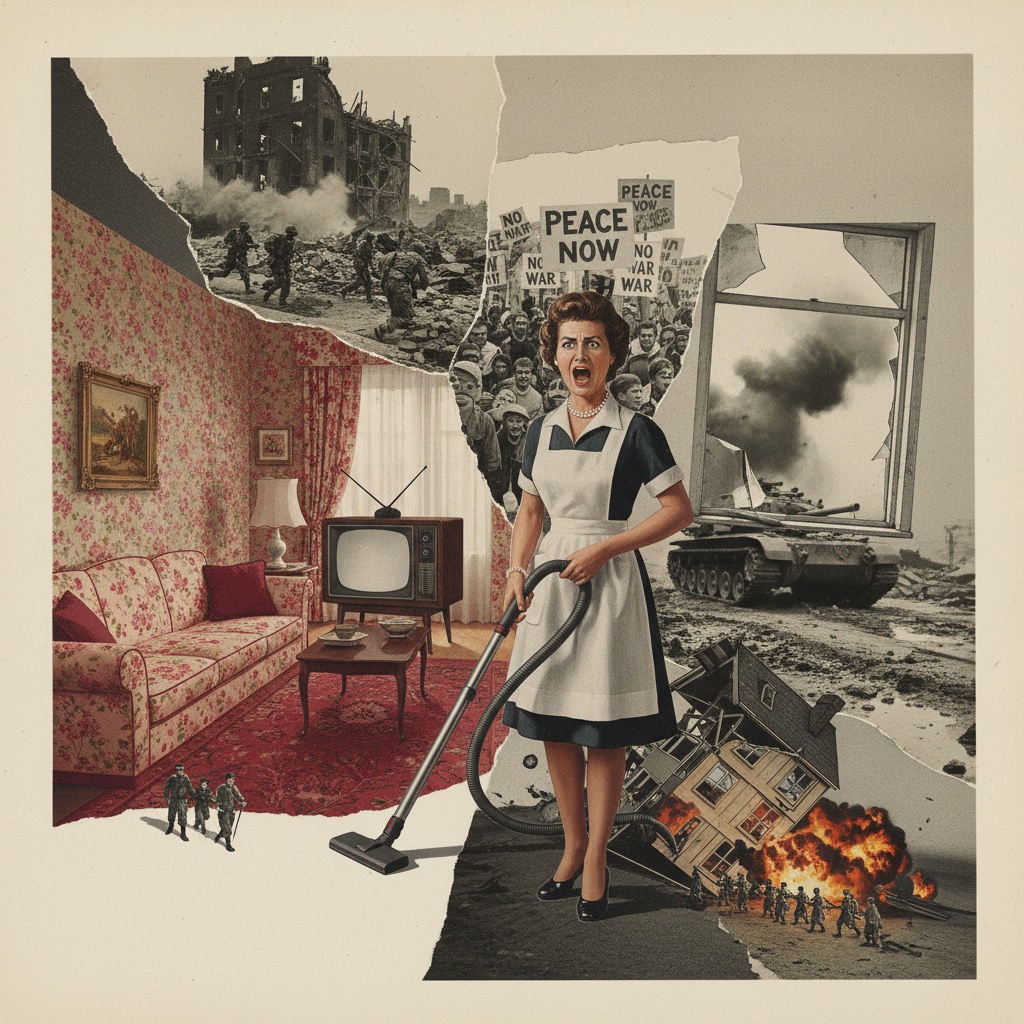 Martha Rosler Photomontage