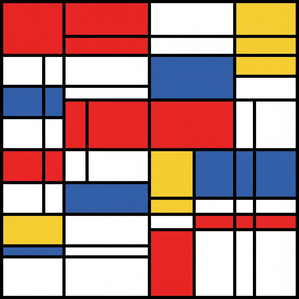 Mondrian Grid