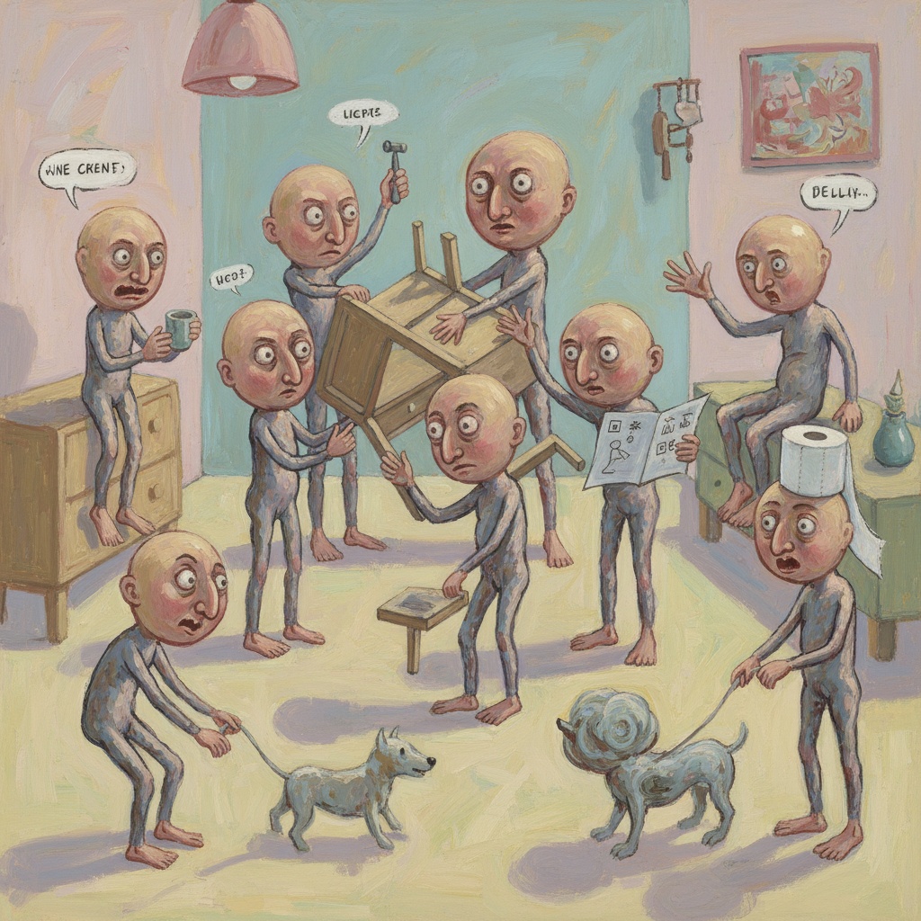 Tala Madani Satirical Scene
