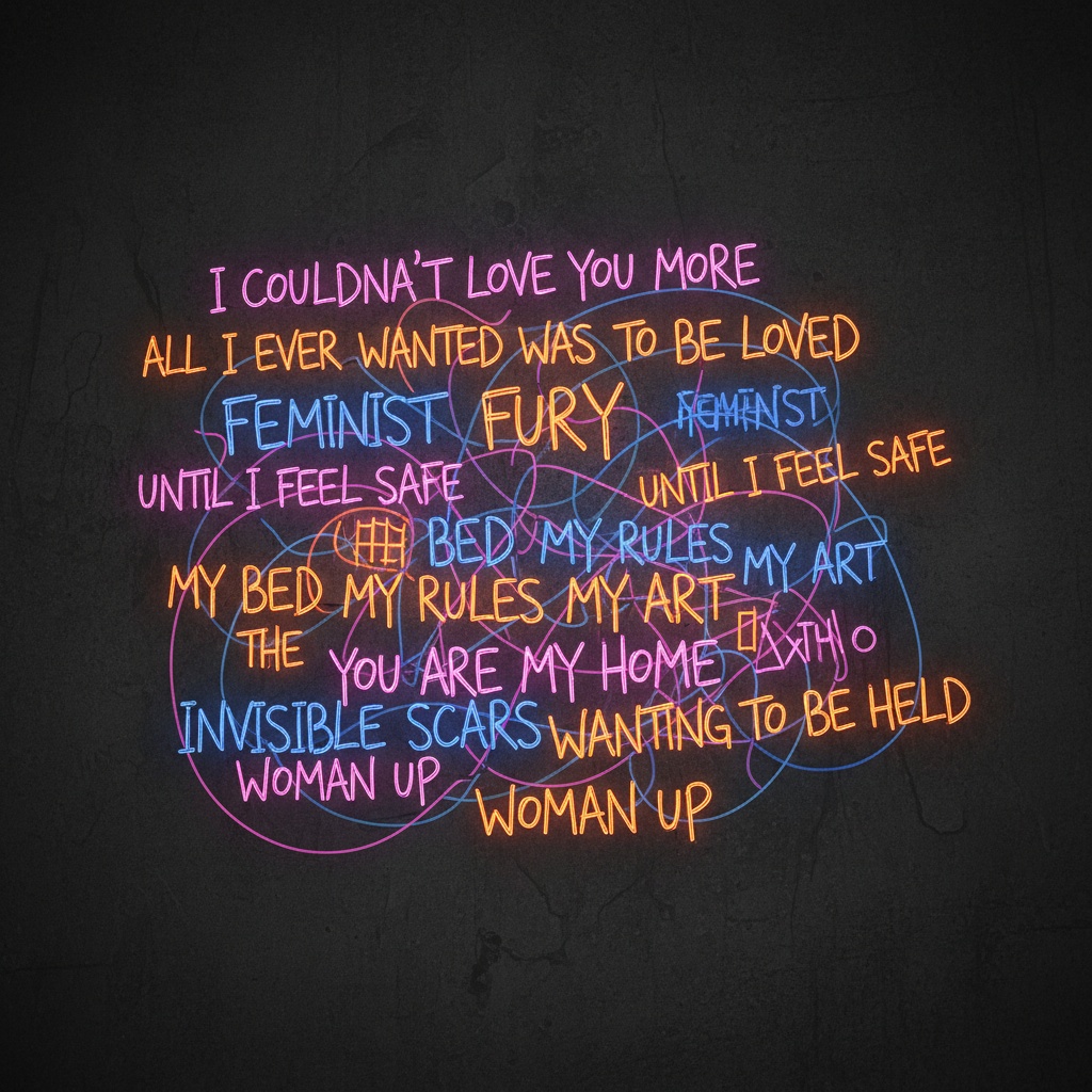 Tracey Emin Expressive Text