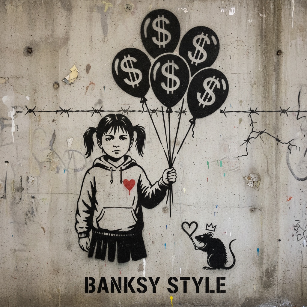 Banksy Stencil