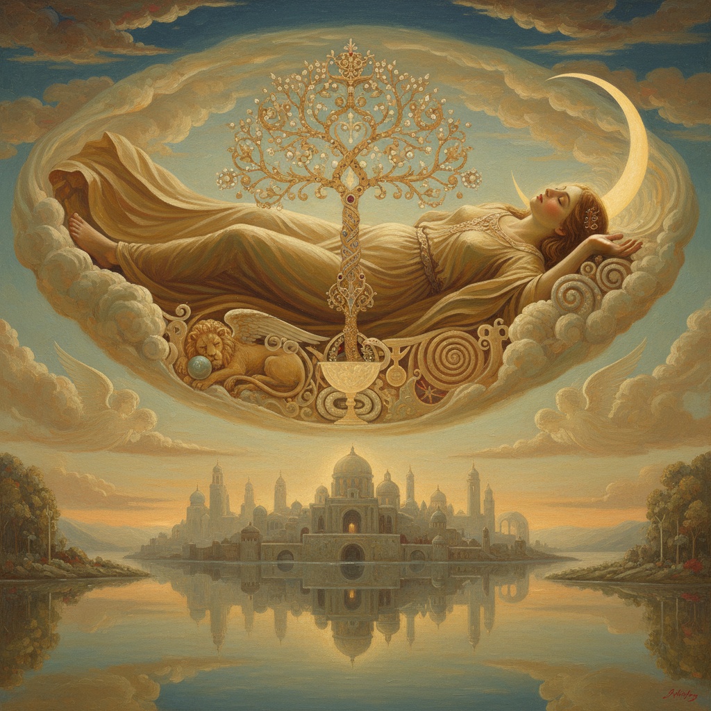 Symbolist Oil